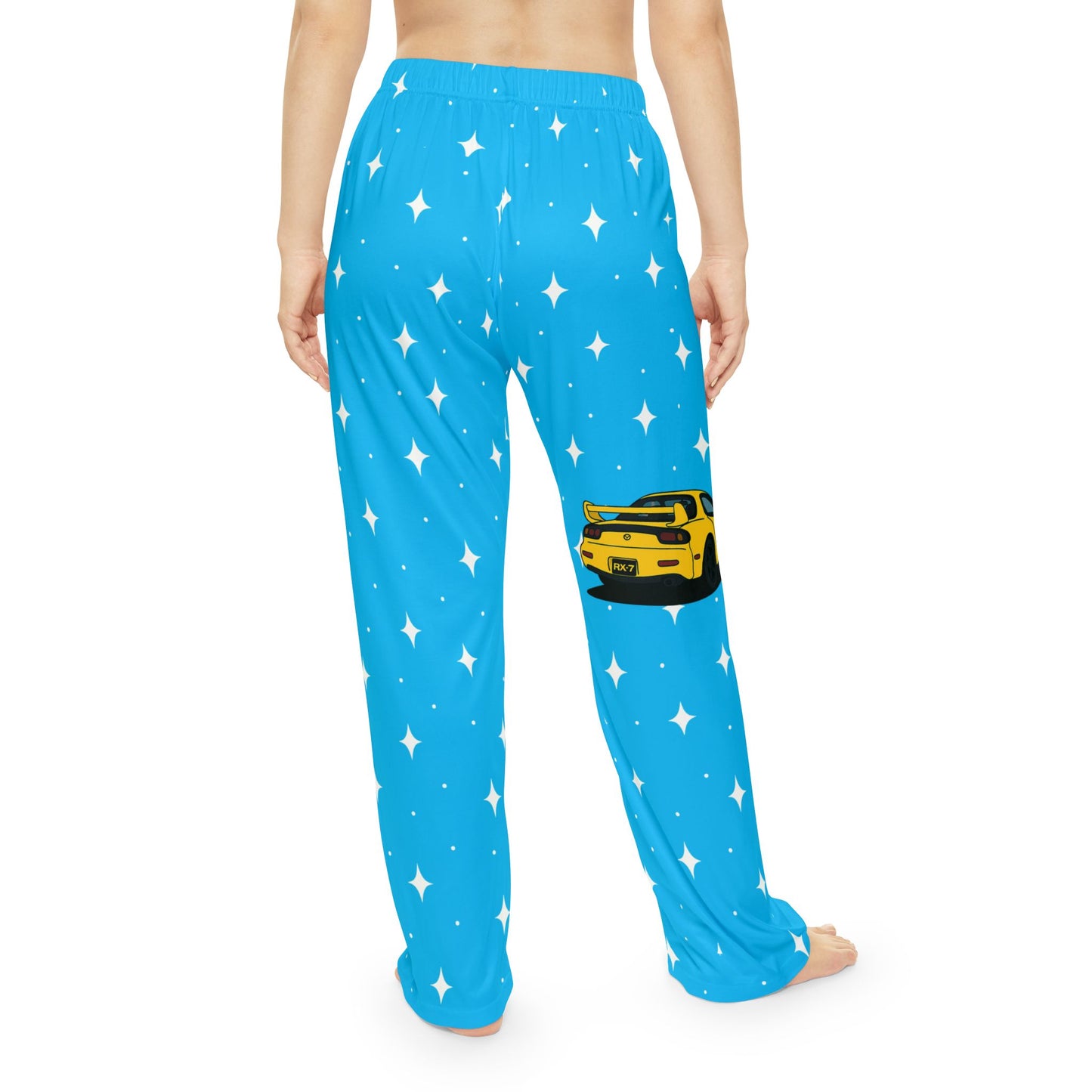 RX-7 Themed Women's Pajama Pants - Fun & Cozy Sleepwear for Car Enthusiasts